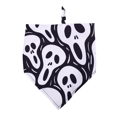 Halloween Dog Slobber Scarf for Pets