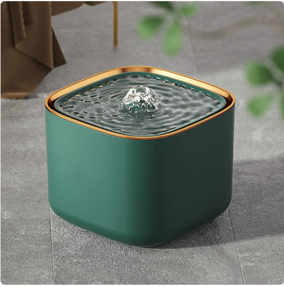 Pet Smart Water Dispenser 3L - Plug-in Cat Feeder with Anti-Dry Burn Protection