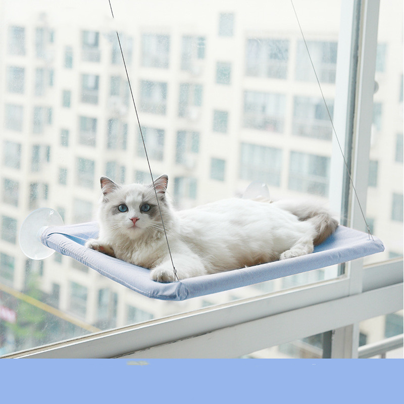 Cat Window Hammock with Litter Sucker