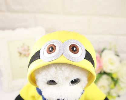 Pets Minion Costume for Dogs and Cats