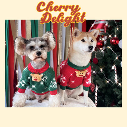 New Christmas Padded Dog Sweater for Pets
