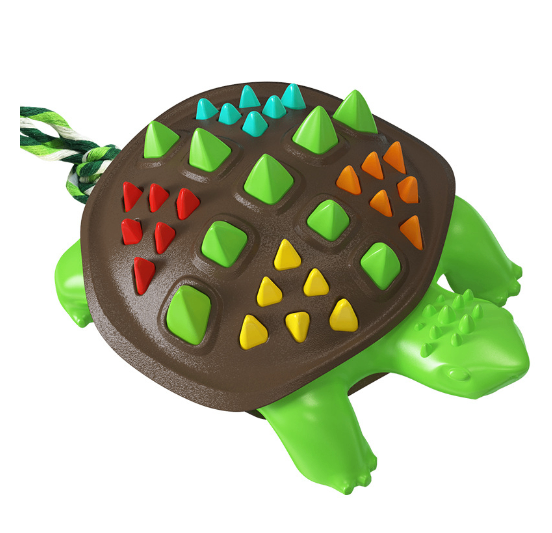 Colorful Tortoise Dog Molar Chew Stick