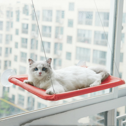 Cat Window Hammock with Litter Sucker