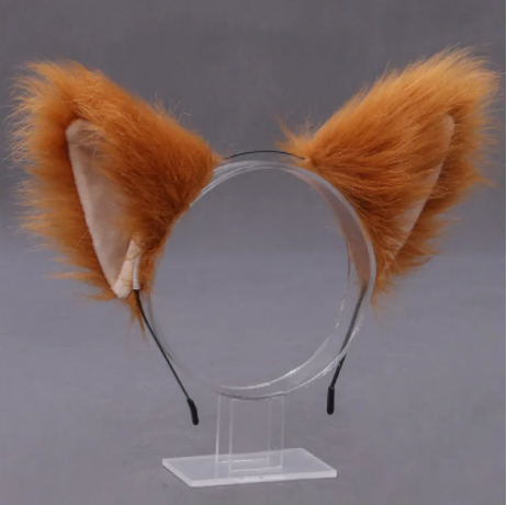 Children's Holiday Cartoon Plush Cute Bunny Ears Headband