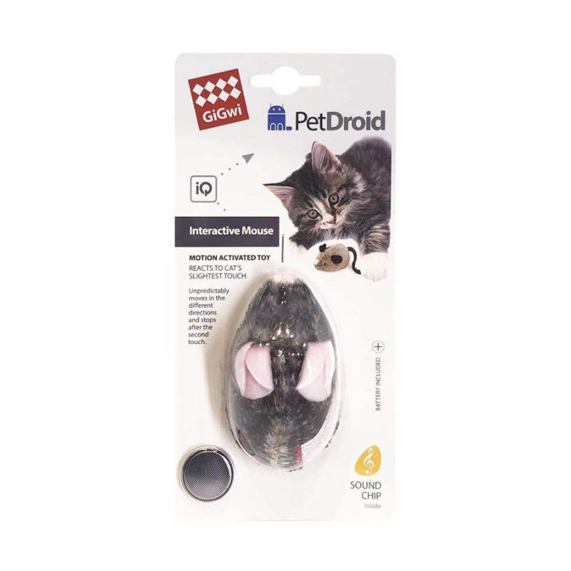 Gigwi Realistic Sound Toys for Cats (Bird, Mouse, Hedgehog)