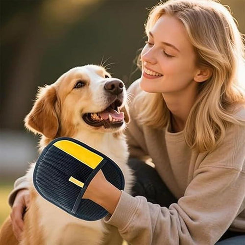 Pet Hair Removal Gloves Brush