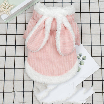 Cute Rabbit Sweater for Teddy Dogs in Autumn/Winter