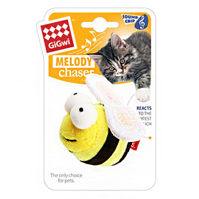 Gigwi Realistic Sound Toys for Cats (Bird, Mouse, Hedgehog)