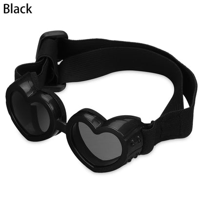 Heart-Shaped Waterproof UV Dog & Cat Sunglasses