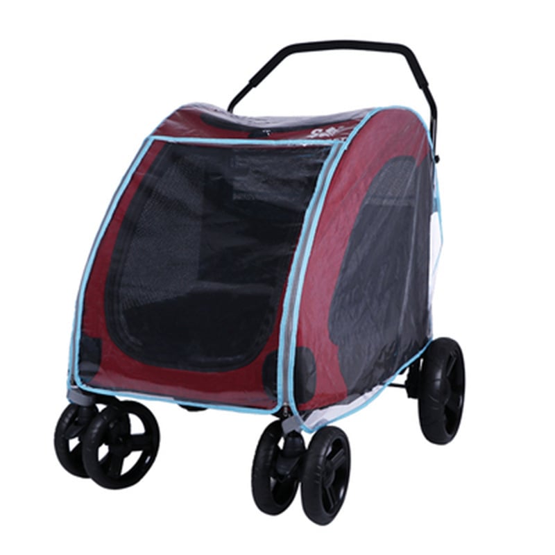 Pet Trolley Raincoat Poncho for Cats and Dogs