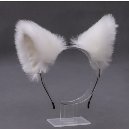 Children's Holiday Cartoon Plush Cute Bunny Ears Headband
