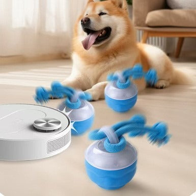 Motion Activated Rolling Ball Dog Toy USB Rechargeable