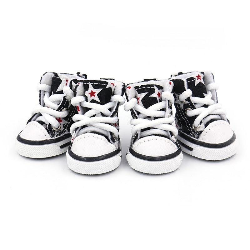 Soft Canvas Shoes for Small Dogs - Four Seasons