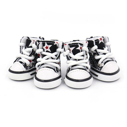 Soft Canvas Shoes for Small Dogs - Four Seasons