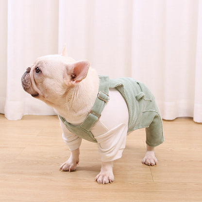 Dogpug Hanbae Fleece Bib Trousers for Pets