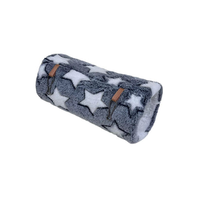 Cozy Winter Tunnel Bed for Small Pets and Hamsters