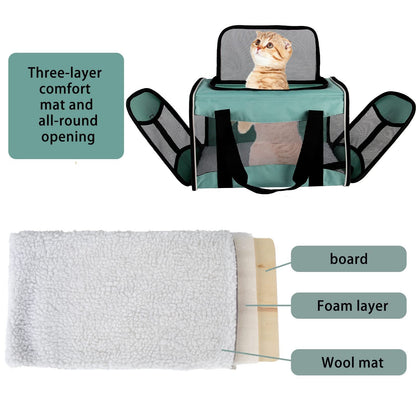 Foldable Breathable Pet Carrier Bag