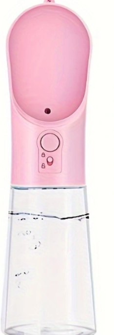 Portable Travel Water Bottle for Pets - Dog & Cat Use
