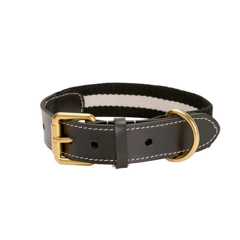 Woven Dog Collar Traction Rope