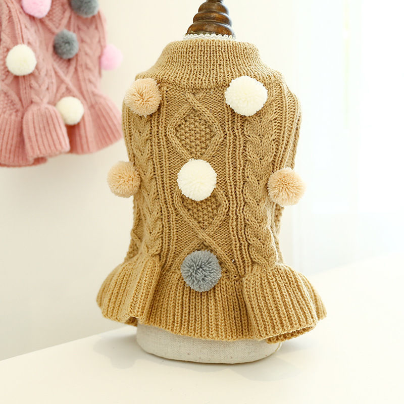 Autumn Winter Dog Sweater for Pets and Cats