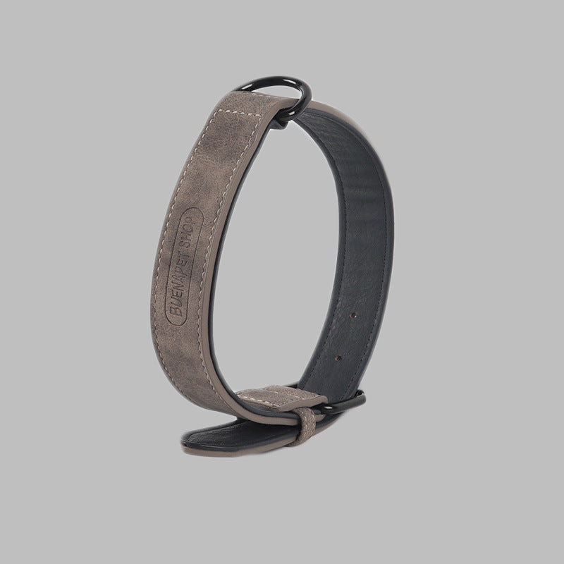 Adjustable PU Leather Collar for Pets