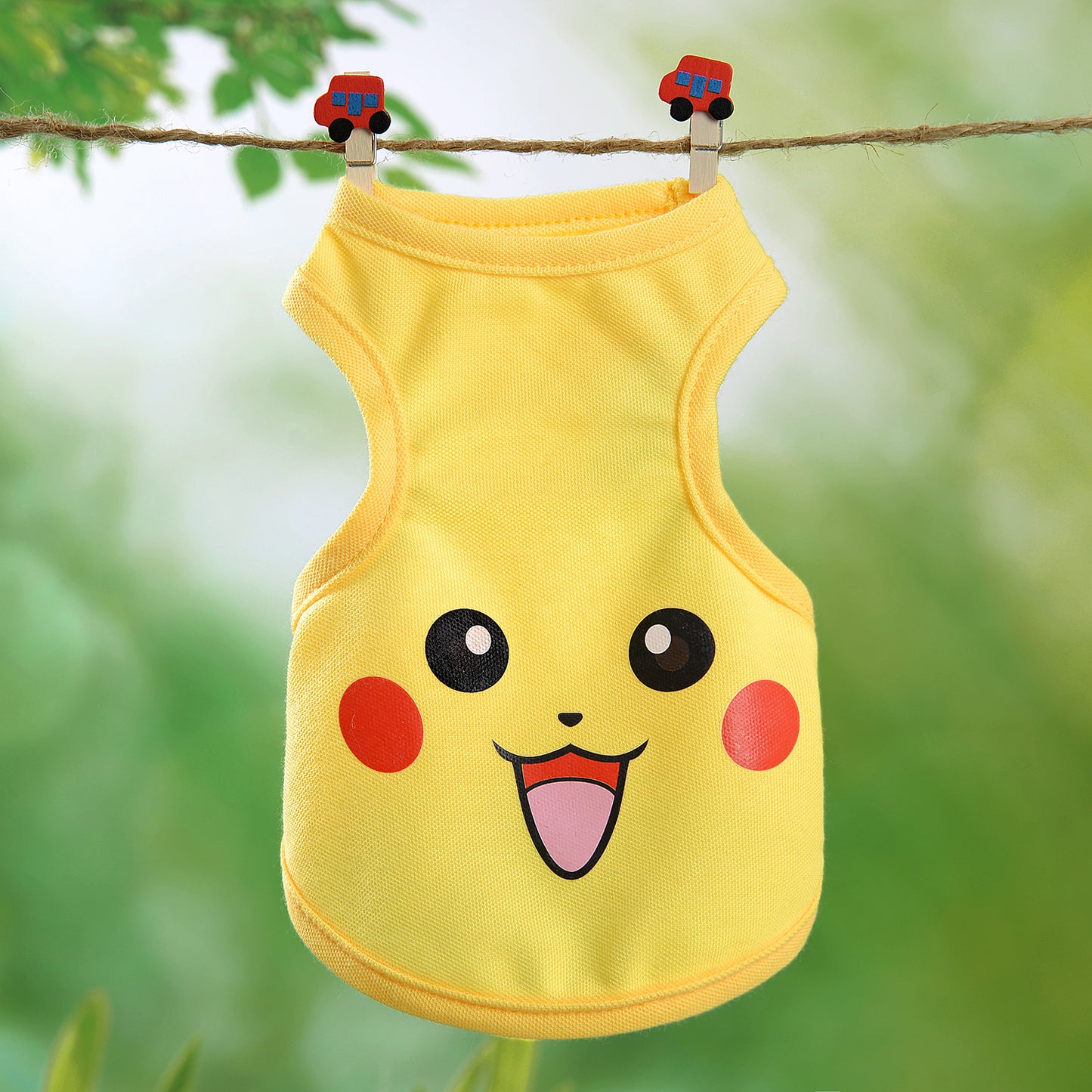 Custom Cartoon Dog Vest for Small Dogs - Summer Wear