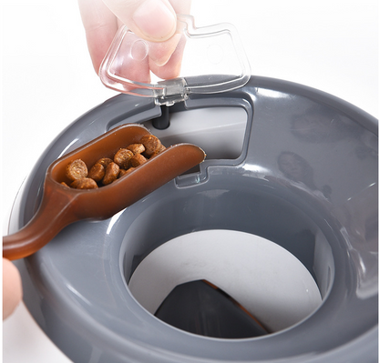 Interactive Pet Toy with Tennis Ball Feeder for Dogs