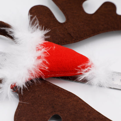 Christmas Antlers Headband for Pets - Party Decor