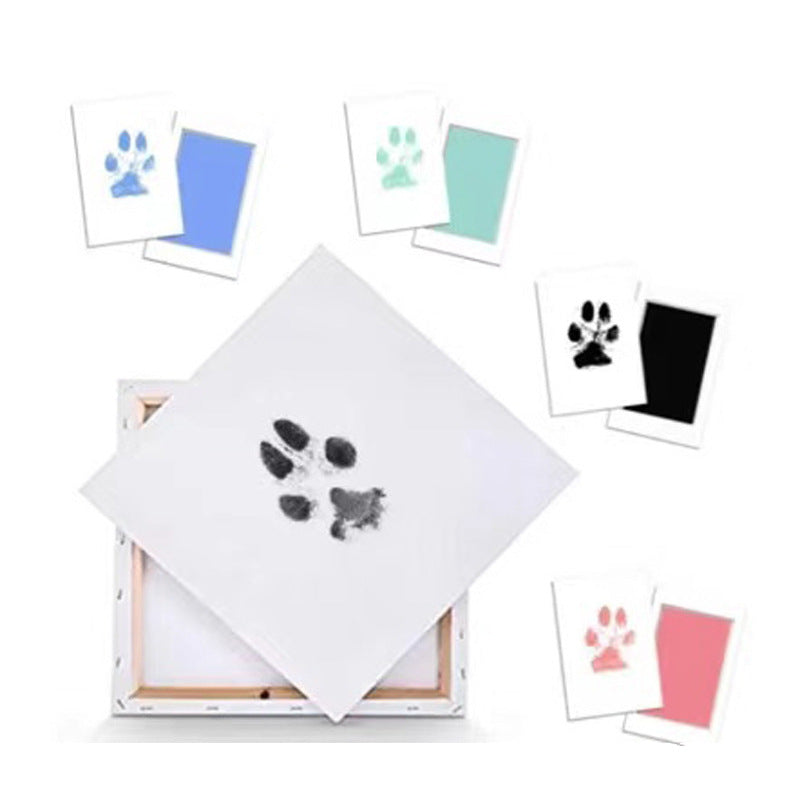 Pet Ink Pad Set for Paw Prints - No Wash Needed