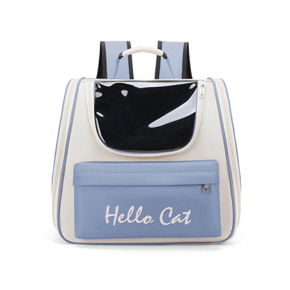 New Cat Carrier Backpack - Transparent Spacious Design