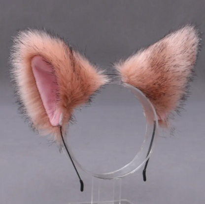 Children's Holiday Cartoon Plush Cute Bunny Ears Headband