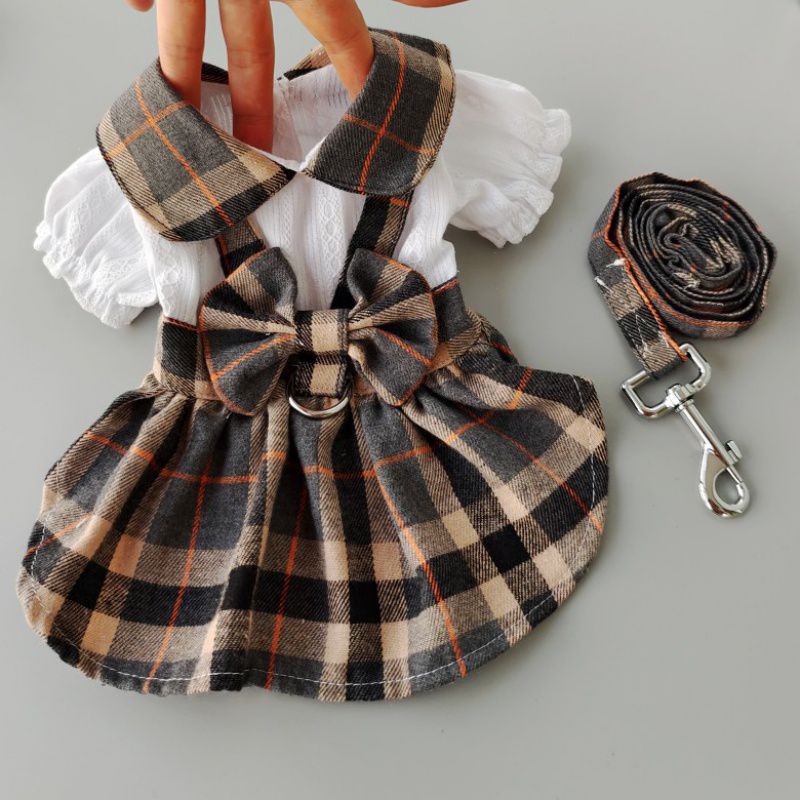 Thin Princess Dress with Chest Strap and Drawstring