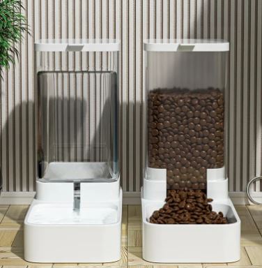 Cat And Dog Water Dispense Food Automatic Feeder