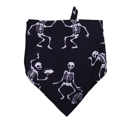 Halloween Dog Slobber Scarf for Pets