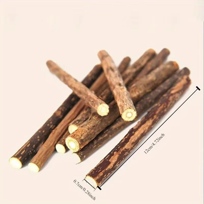 Natural Cat Teeth Cleaning Fruit Chew Toy Stick