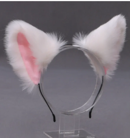 Children's Holiday Cartoon Plush Cute Bunny Ears Headband