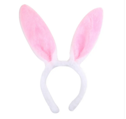 Children's Holiday Cartoon Plush Cute Bunny Ears Headband