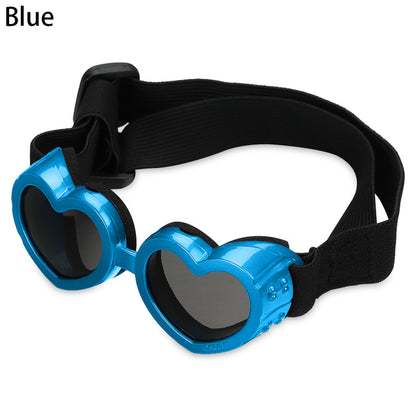 Heart-Shaped Waterproof UV Dog & Cat Sunglasses