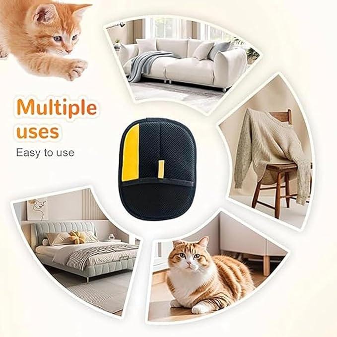 Pet Hair Removal Gloves Brush