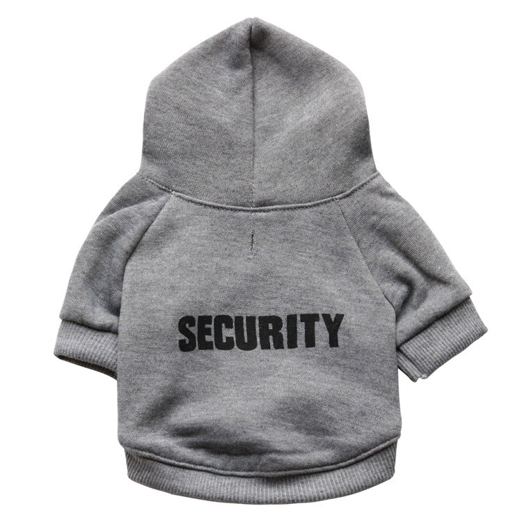 Pet Hoodie for Dogs - Fleece Security Sweatshirt