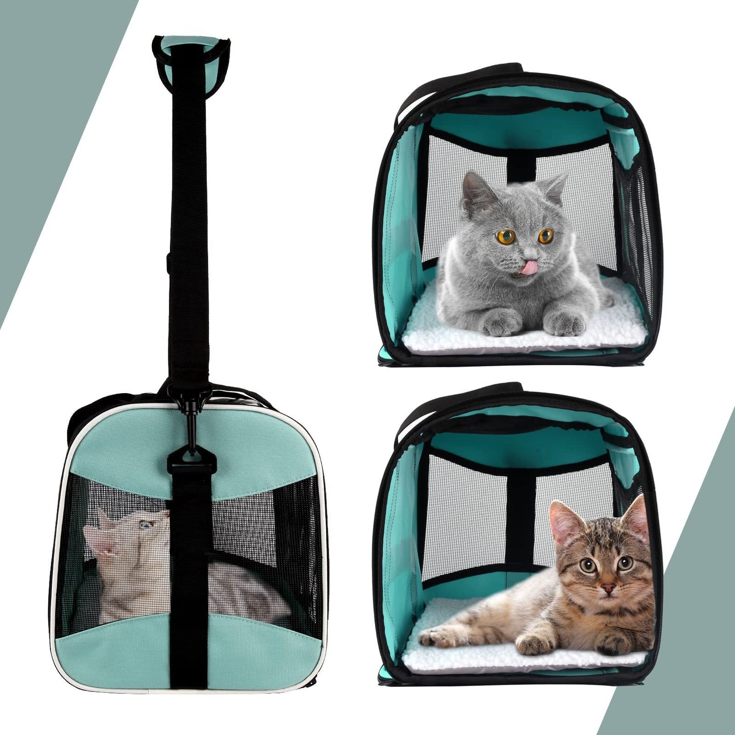 Foldable Breathable Pet Carrier Bag