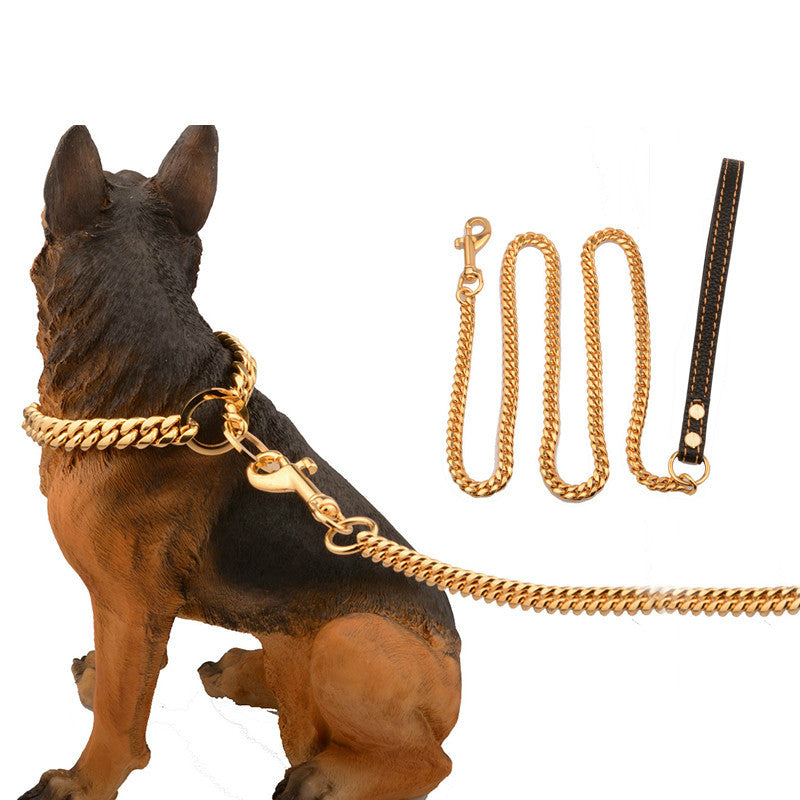 10mm New Pet Chain, Stainless Steel Training Leash