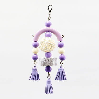 Acrylic Hanging Teeth Toys for Parrots and Birds