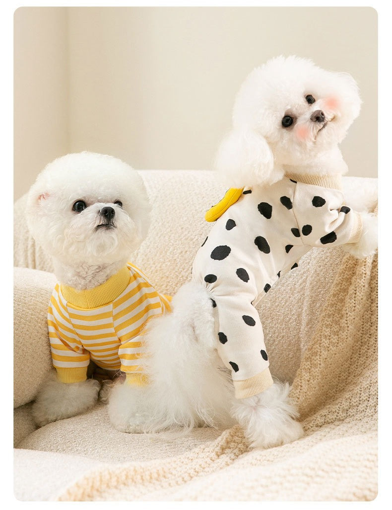 Cute Cat Pajamas - Velvet Pet Jumpsuit
