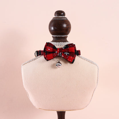 Adjustable Anti-Suffocation Christmas Collar for Pets