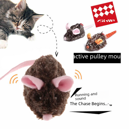 Gigwi Realistic Sound Toys for Cats (Bird, Mouse, Hedgehog)