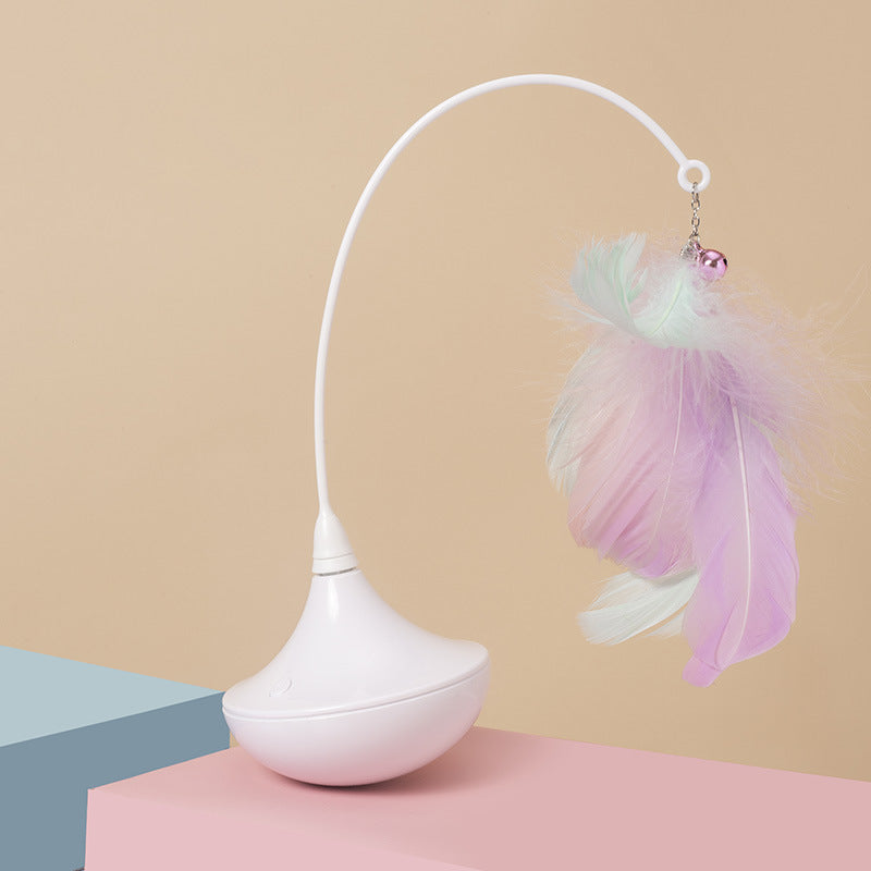 Interactive Smart Cat Toy - Automatic Wobbling Teaser