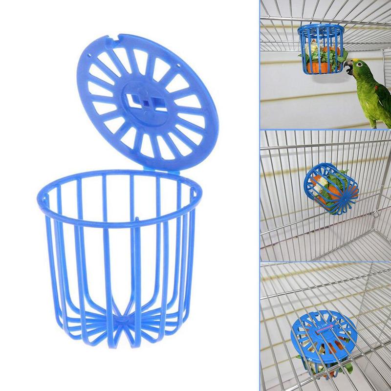 Parrot Fruit and Vegetable Hanging Basket with Fork