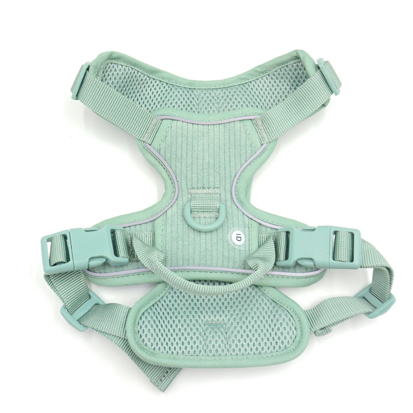 Mint Green Pet Dog Vest Harness & Collar Set