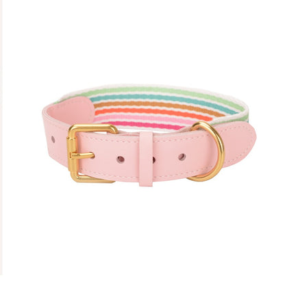 Woven Dog Collar Traction Rope
